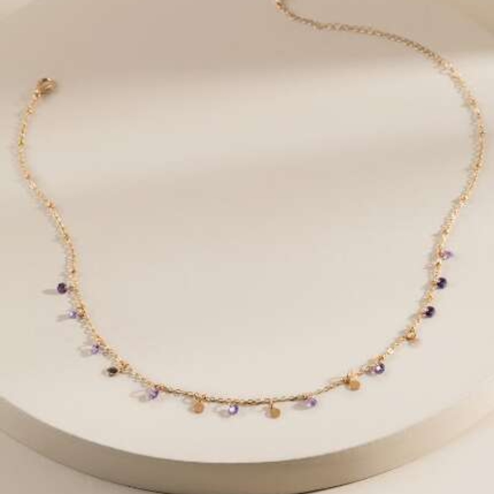 Mini CZ Drops Chocker